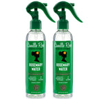 Camille Rose Rosemary Water Strengthening Hair Mist, 2-Pack, 8 Oz Ea | Daily Rosemary Water Mist with Peppermint & Aloe Vera to Strengthen, Hydrate & Refresh Hair and Scalp