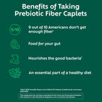 Benefiber Prebiotic Fiber Supplement Caplets, 84 count | Plant-based Prebiotic Fiber, Supports Gut Health by Nourishing Good Gut Bacteria, GLP-1 Support for Digestive Health