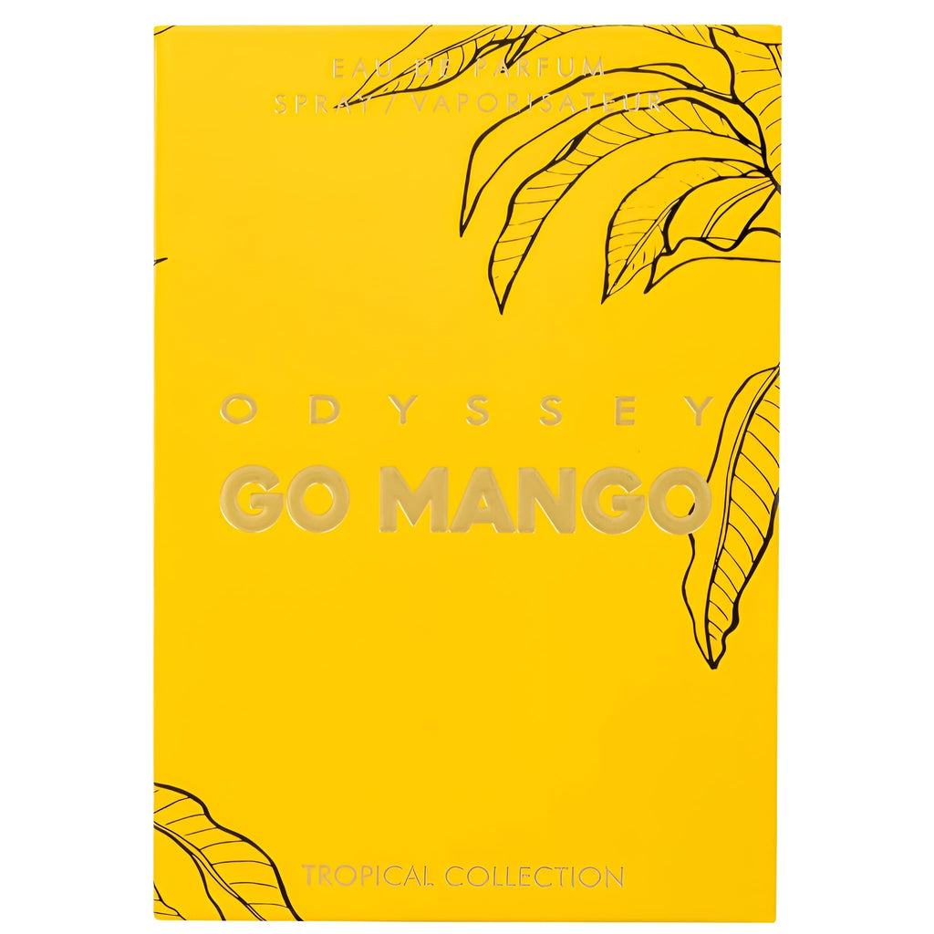 Armaf Odyssey Go Mango Tropical Collection – Fruity, Woody, Amber, Vanilla – Eau de Parfum Spray Long-Lasting Fragrance for Unisex, 3.4 Ounce / 100 ml