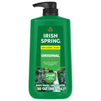 Buy now Irish Spring 5 in 1 Moisturizing Body Wash for Men, Shampoo, Conditioner, Body and Face Wash, and 24 Hour Deodorizer, Paraben-Free, Fresh Eucalyptus & Bergamot Scent, 20 fl oz at indiglob india
