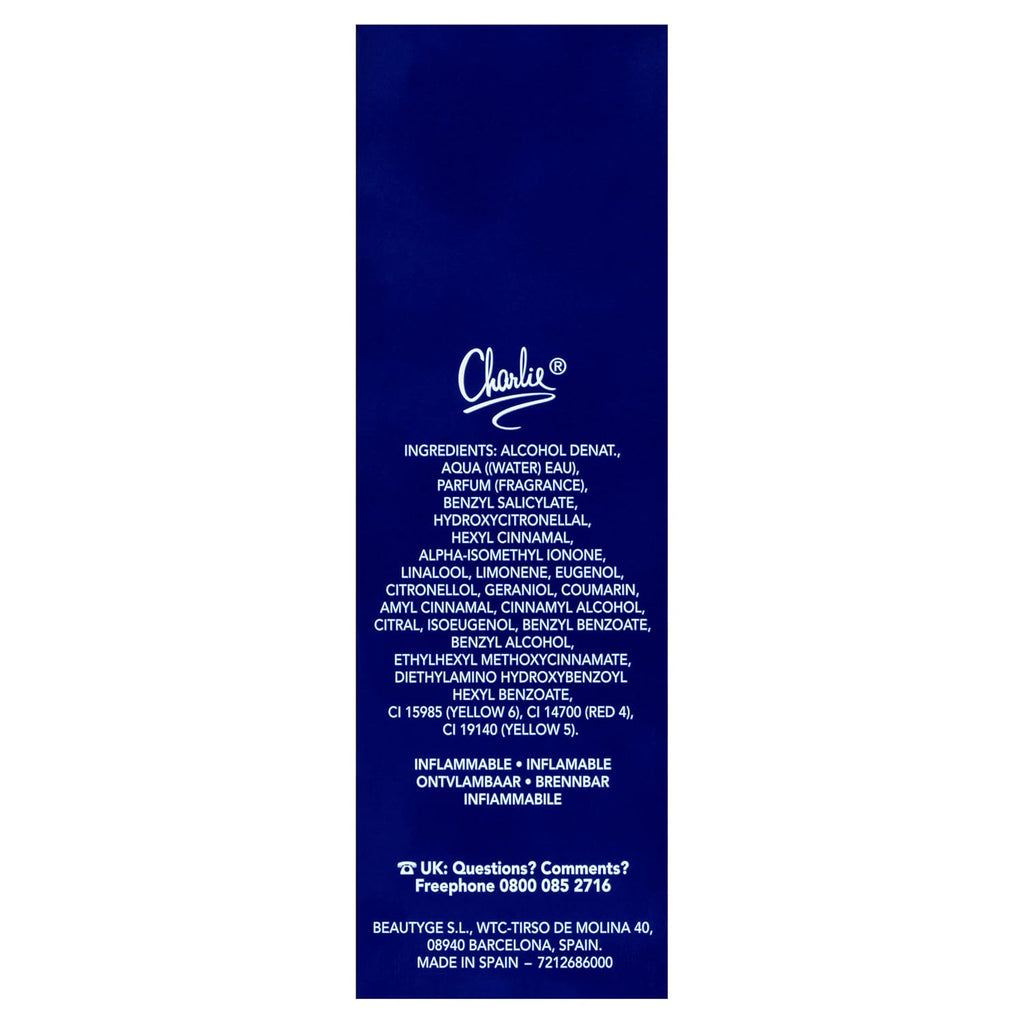 Buy now REVLON Charlie Blue by for Women, Eau De Toilette Spray, 3.4 Ounce at indiglob india