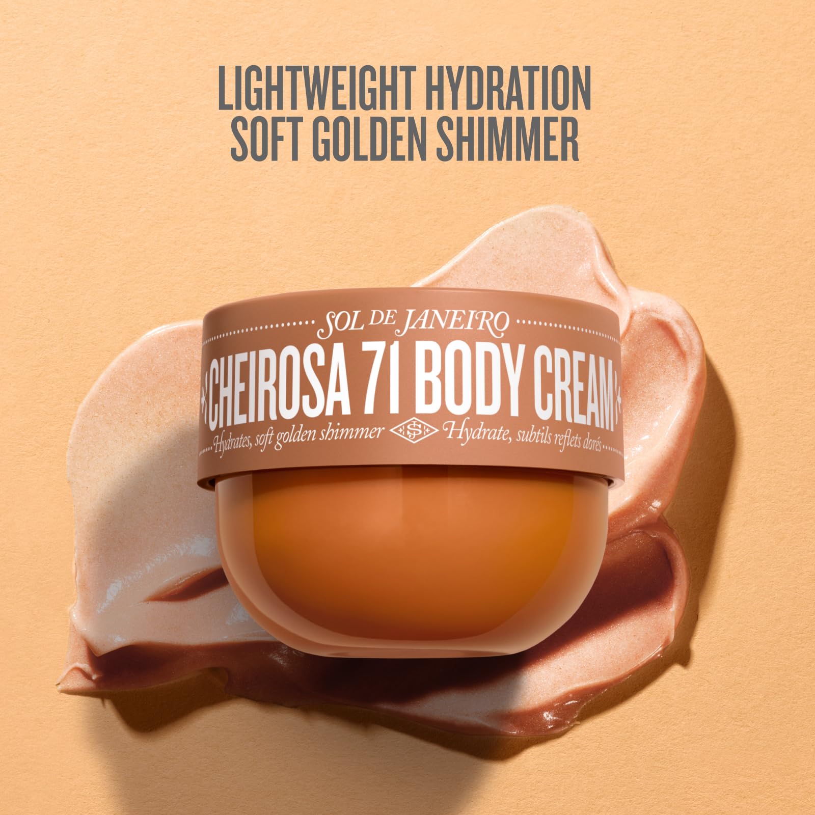 Buy now Sol de Janeiro Limited Edition Cheirosa 71 Shimmering Body Cream | 8.1 fl oz/ 240ml | Vanilla Body Cream at indiglob india