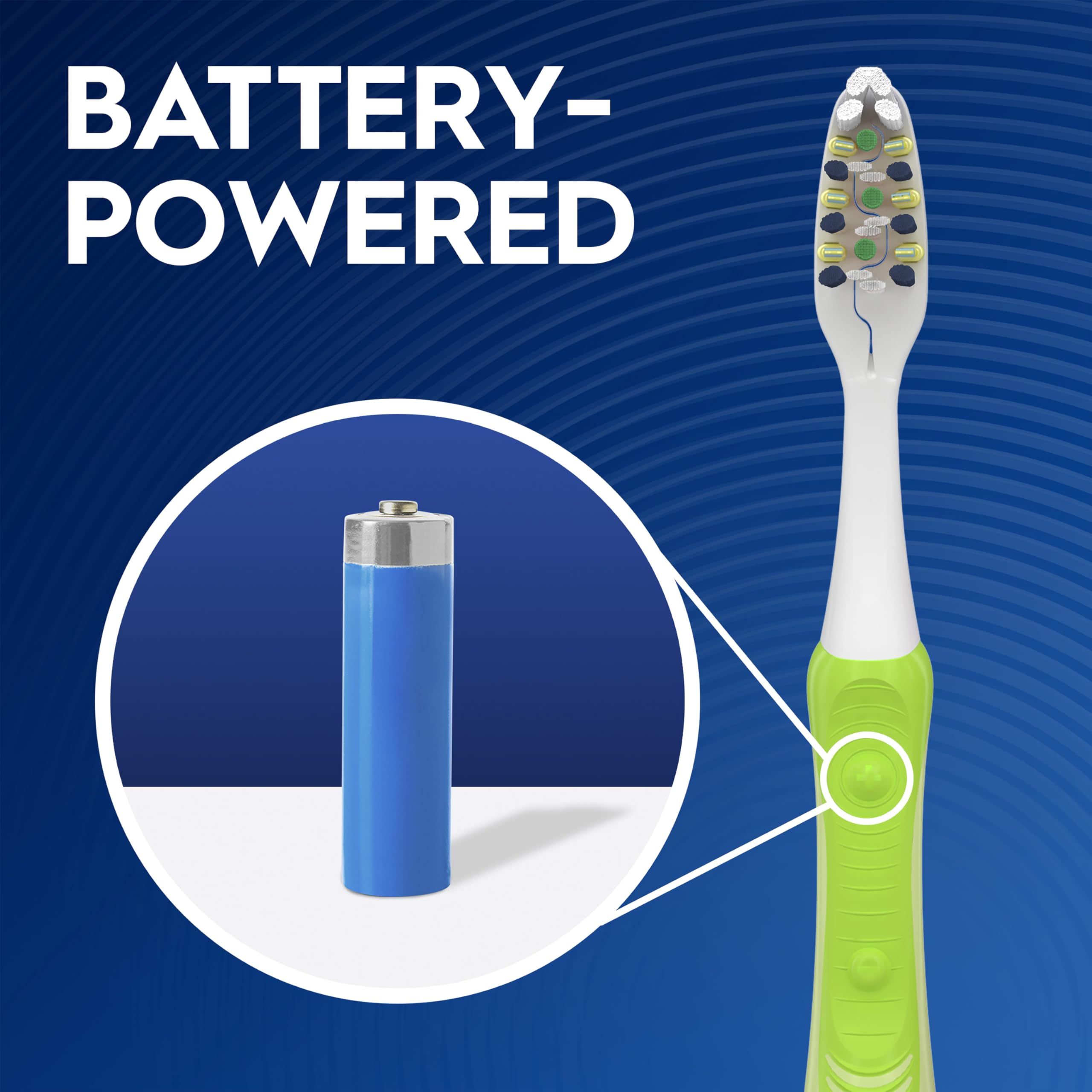 Buy now Oral-B Toothbrush, Vibrating Plaque Remover Pulsar, Vibrating Battery Toothbrush, Soft, 4 Count at indiglob india