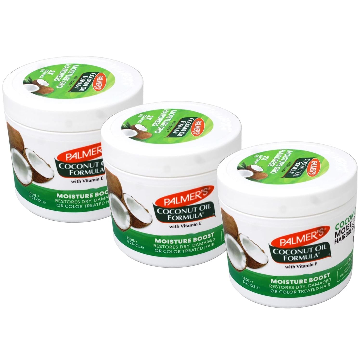 Buy now Palmer's Coconut Oil Formula Moisture Gro, 8.8 Ounce 5.25 Ounce (Pack of 3) at indiglob india