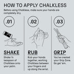 Chalkless Black Grip Enhancer for Pickleball, Tennis, Golf, Shooting Sports