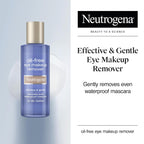 Buy now Neutrogena Gentle Oil-Free Eye Makeup Remover & Cleanser for Sensitive Eyes, Dissolves Waterproof Mascara, Non-Greasy Liquid Makeup Remover, Dermatologist & Ophthalmologist Tested, 8 fl. oz at indiglob india