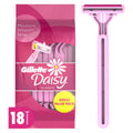 Gillette Venus Daisy Classic Disposable Razors for Women, 18 Count, Hair Removal for Women