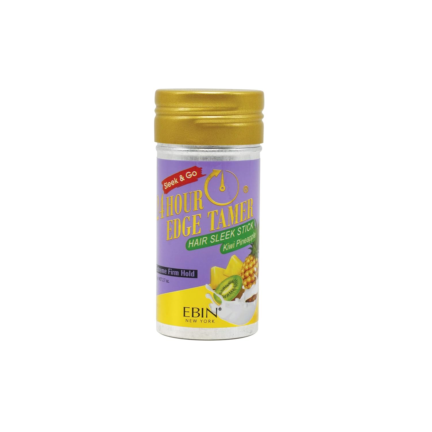 Buy now EBIN NEW YORK 24 Hour Edge Tamer Hair Sleek Stick, Extreme Firm Hold, 2.7 oz, Strawberry â€“ Sleek & Go, No Flaking and White Residue 2.7 Ounce (Pack of 1) Kiwi Pineapple at indiglob india