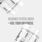 Ryse Creatine Monohydrate Powder - Unflavored - Supports Men & Women Lean Muscle Growth, Strength, Power, and Endurance - Helps Reduce Fatigue and Improve Workout Recovery - 100 Servings