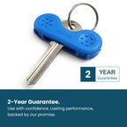 Dext - Keywing Key Turner Aid for People with Arthritis, Parkinson’s, and More, Comfortable and Secure Grip for Weak Hands, Lightweight, Durable, Click-On Design, Suitable for Flat Keys (Multipack, 3)