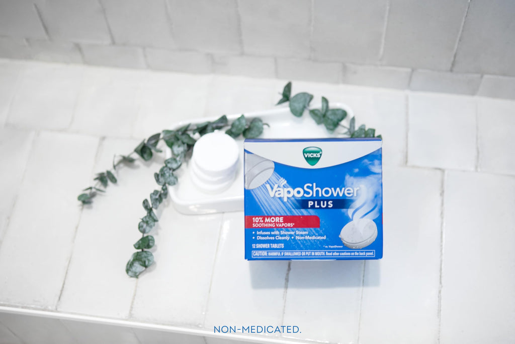 Buy now Vicks, VapoShower Plus, Shower Steamers, Eucalyptus Shower Steamer & Menthol Scent, Clean Dissolving Vapor Shower Tablets, Aromatherapy Shower Steamer & Shower Bombs, 12 count at indiglob india