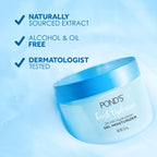 POND'S Fresh Hydration Gel Moisturizer – 24 HR Hydration with Vitamin E, Hyaluronic Acid & Vitamin B3 – Alcohol & Oil-Free Face Moisturizer – Dermatologist Tested, 3.4 oz, (Pack of 2)