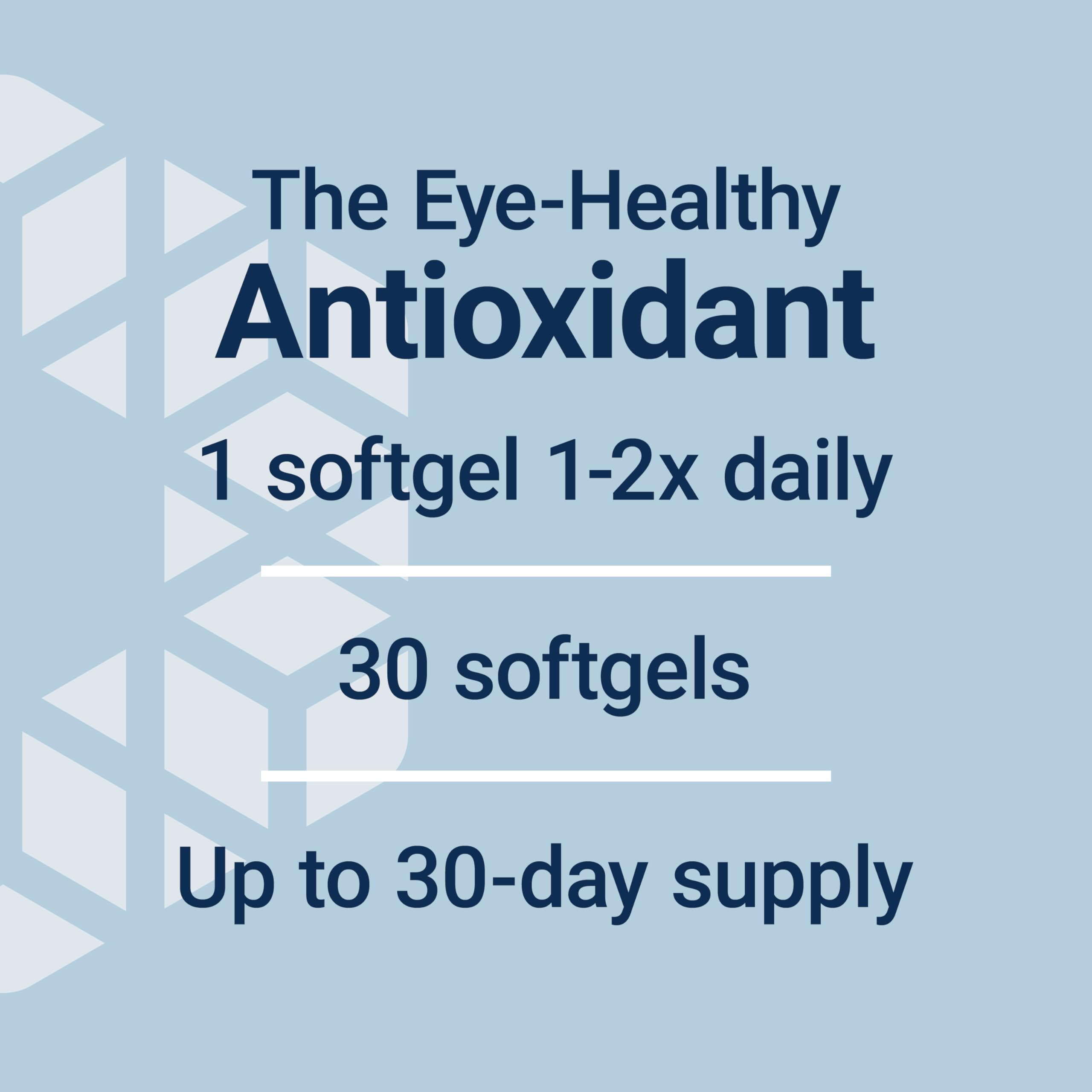 Life Extension Astaxanthin with Phospholipids – Antioxidant Support, Eye Health – Algae-Derived – Gluten-Free, Non-GMO – 30 Softgels | Astaxanthin with Phospholipids, Algae-Derived Antioxidant Support, Gluten-Free & Non-GMO