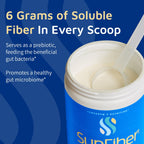 Tomorrow's Nutrition Sunfiber Prebiotic Fiber Supplement, 90 Servings | Supports gut health and digestive comfort, unflavored powder with low FODMAP formula and gluten free ingredients