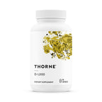 THORNE Vitamin D-1,000, Vitamin D3 Supplement, 1,000 IU, 90 Capsules | Supports Healthy Bones, Teeth & Muscles, Plus Cardiovascular & Immune Function*, Gluten & Dairy-Free, NSF Contents Certified