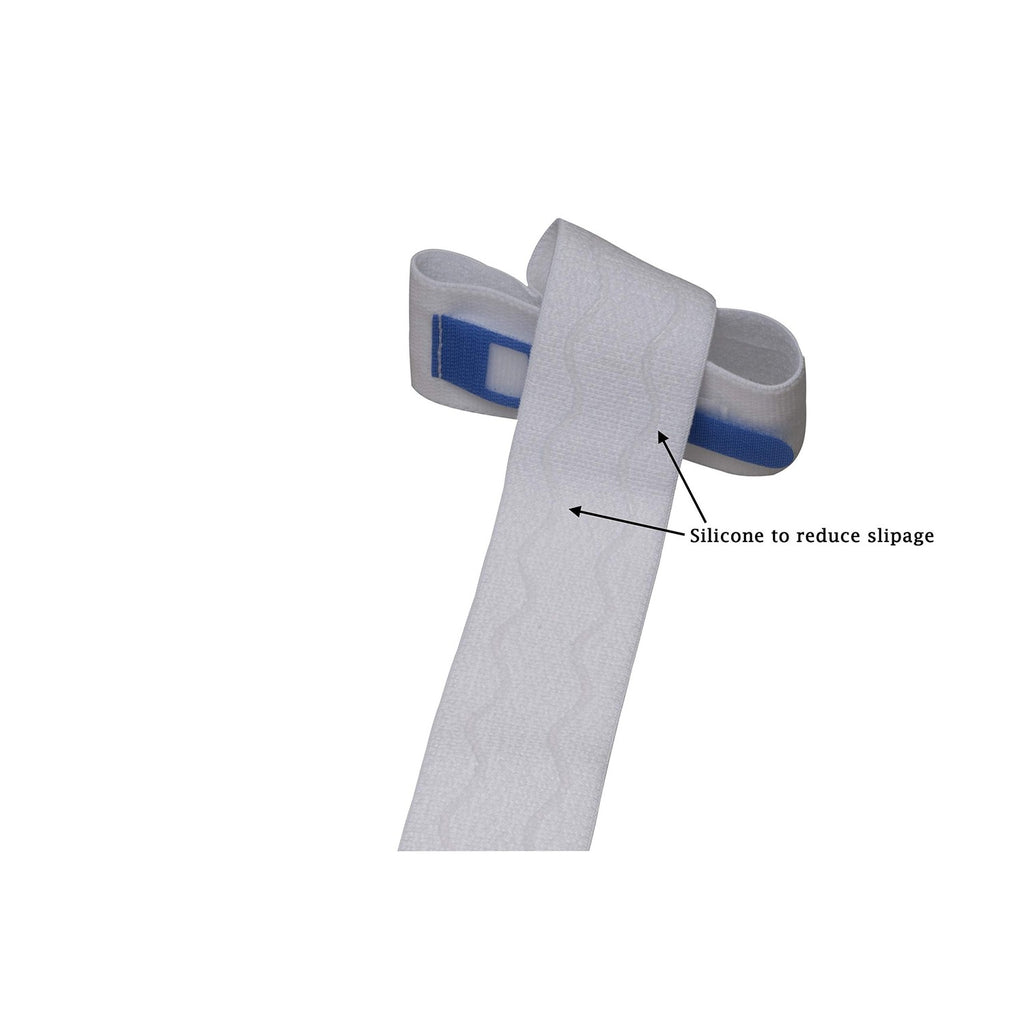 (3-Pack) Foley Catheter Leg Strap for Men and Women – 23" x 2" Adjustable Urinary Drainage Tube Holder with Anti-Slip Silicone Grip – Washable, Reusable Medical Securement Stabilizer”