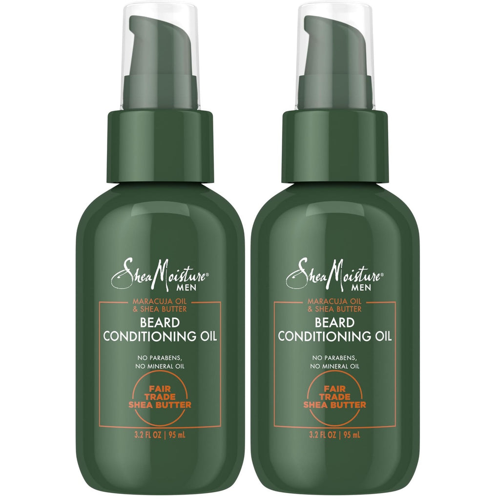 SheaMoisture Beard Conditioning Oil for a Full Beard Maracuja Oil and Shea Butter to Moisturize and Soften 3.2 oz | For full beards - moisturizes, softens and adds shine with Maracuja Oil and Shea Butter.
