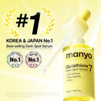 MANYO Glutathione 7 Dark Spot Serum, Radiance Booster, 1.01 fl oz