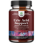 Uric Acid Cleanse Support with Green Coffee Beans Extract - 120 Capsules | Kidney Support Supplement with Tart Cherry, Chanca Piedra & Celery Seed - Uric Acid Support - Antioxidant Support - Non GMO