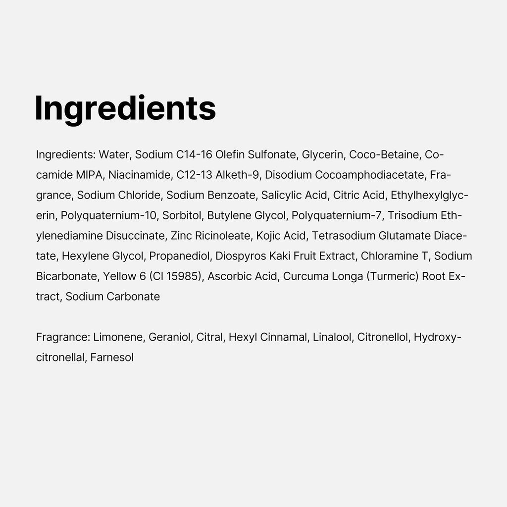 medicube Kojic Acid Turmeric Brightening Body Wash, 13.52 fl.oz | Shower Gel for Uneven Skin - Niacinamide, Vitamin C, AHA BHA, Deep Cleansing & Hydrating, Easy & Effective, 13.52 fl.oz