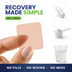 Recovery Patches 42 Pack - Wake Up Refreshed and Energized with Skin-Friendly Patch - Strong Adhesive for Secure Fit - Natural Ingredients for Quick Recovery