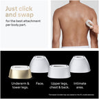 Braun IPL, Silk·Expert Pro 5, IPL Hair Removal for Women and Men, Permanent Laser Hair Reduction At-Home, 4 Heads, IPL5347