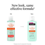 Neutrogena Acne Stress Control Face Toner, 2% Salicylic Acid, 8 fl. oz | Oil-Free Triple-Action, Green Tea & Cucumber Extract, Nourishing & Refreshing