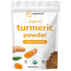 Organic Turmeric Powder, 5 Pounds | Rich in Active Curcumin | Pure Turmeric Supplement | Antioxidant Support for Joint & Immune Health | Non-GMO, Vegan Friendly, India Origin