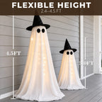 Halloween Decorations Indoor 2 Pack Light Up Ghosts