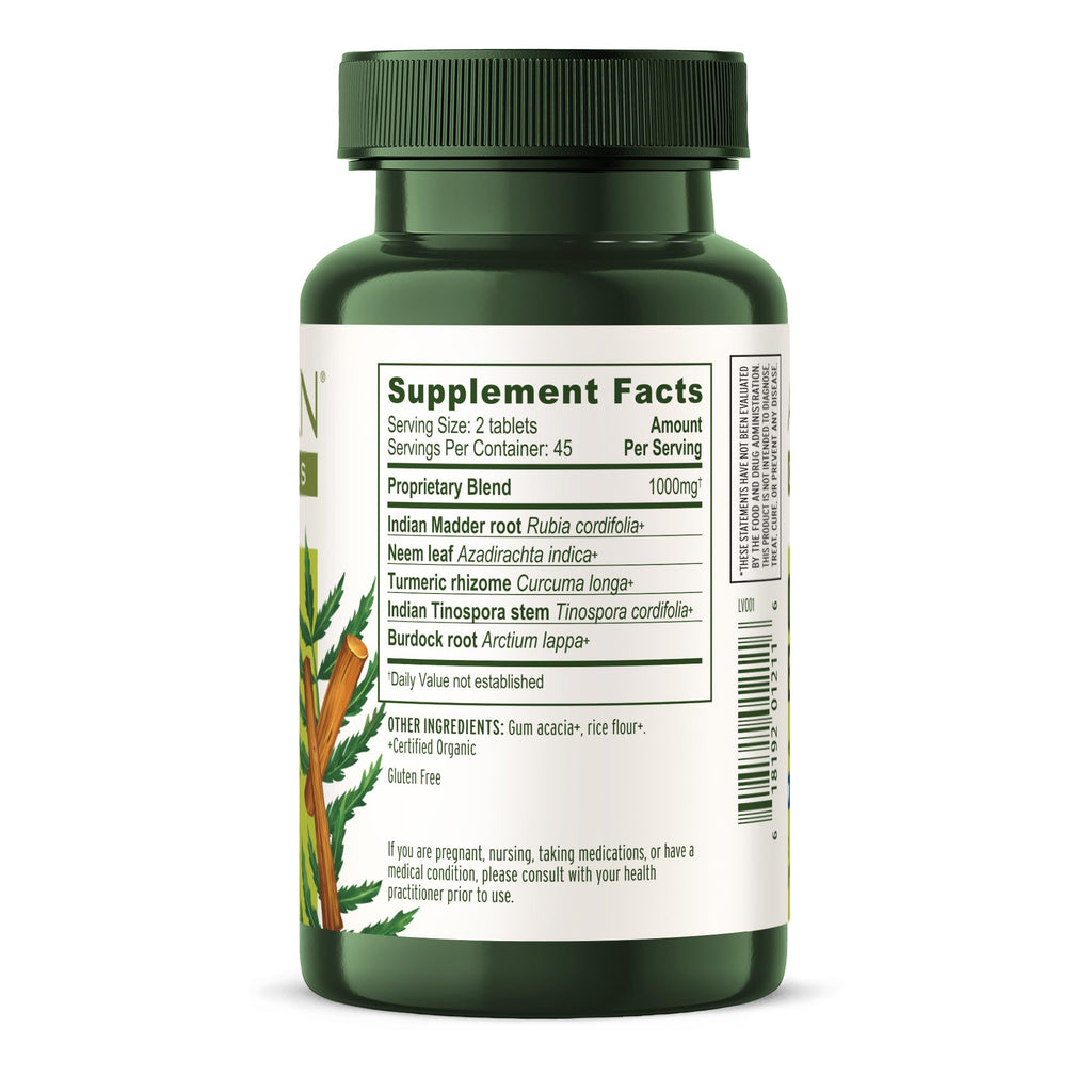 Buy now Banyan Botanicals Blood Cleanse Tablets â€“ Organic Clear Skin Supplement with Manjistha & Neem â€“ Blood Cleanser Herbs for Natural Detox & Healthy Skin* â€“ 90 Tablets â€“ Non GMO Sustainably Sourced Vegan at indiglob india