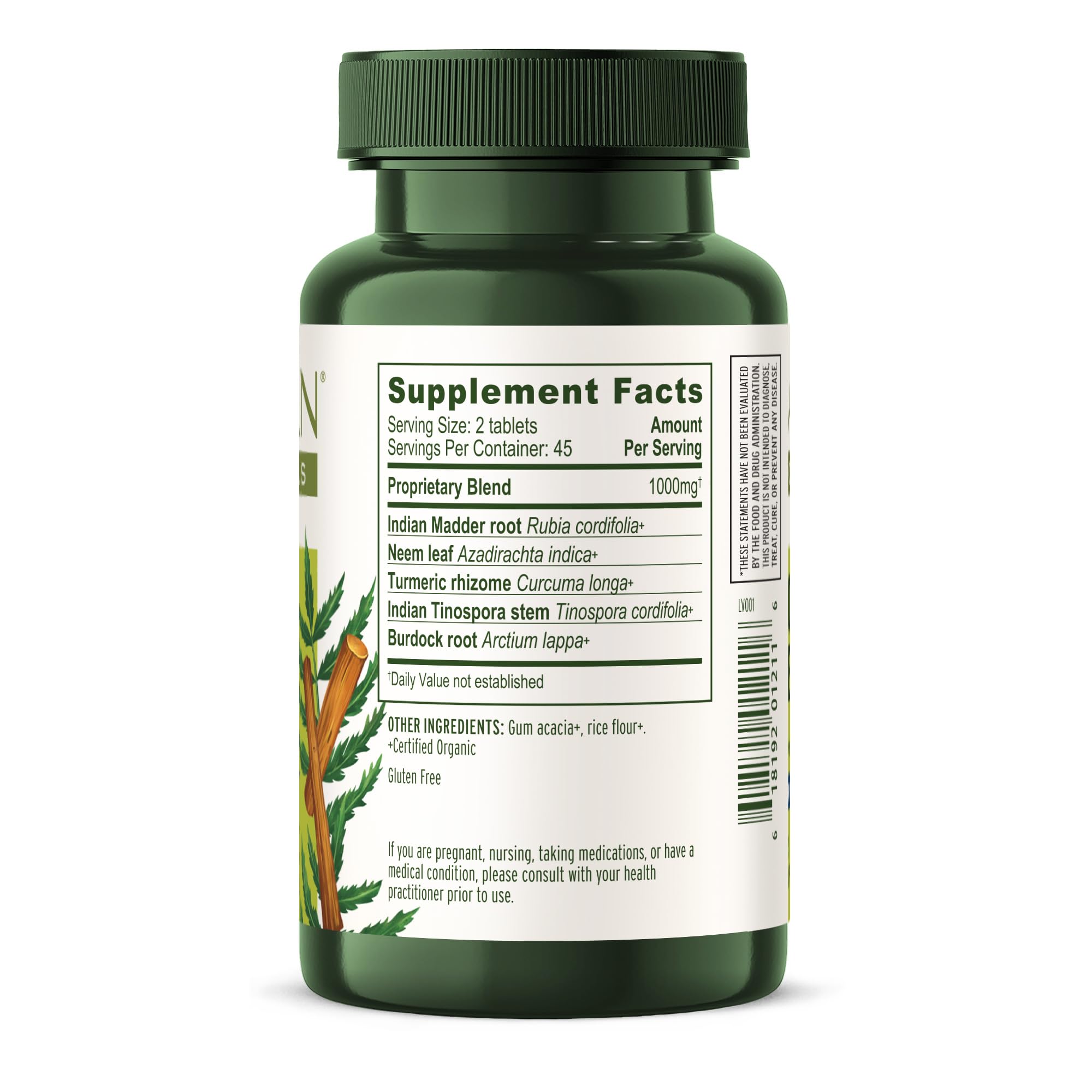 Buy now Banyan Botanicals Blood Cleanse Tablets â€“ Organic Clear Skin Supplement with Manjistha & Neem â€“ Blood Cleanser Herbs for Natural Detox & Healthy Skin* â€“ 90 Tablets â€“ Non GMO Sustainably Sourced Vegan at indiglob india