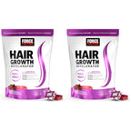 Force Factor Hair Growth Accelerator Soft Chews with Lustriva | Hair Growth Vitamins for Women & Men with Clinically Studied Lustriva & Biotin for Thicker, Fuller Hair, 60 Soft Chews
