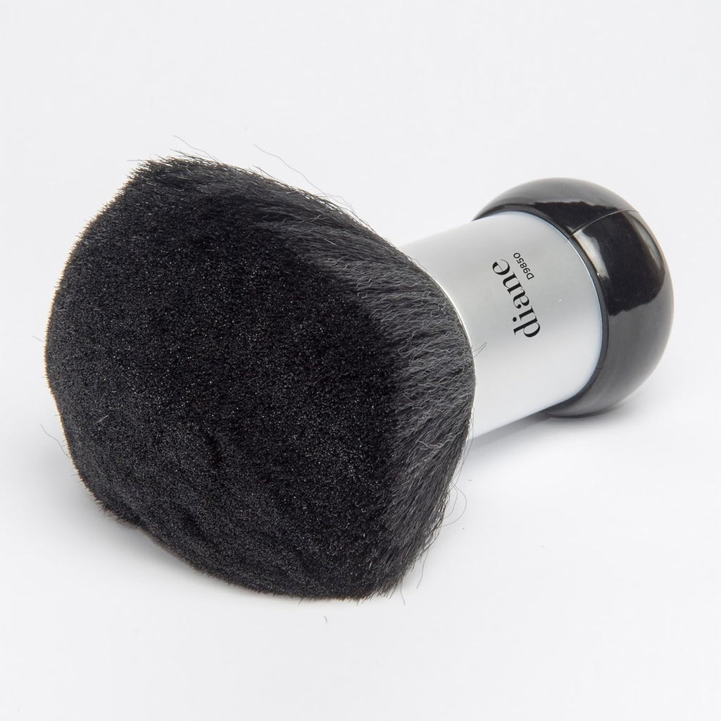 Buy now Diane Neck Duster Brush for Hair Cutting, Removes Loose Hair from Neckline and Ears, Soft Nylon Bristles, Stand Up Base, 5” at indiglob india