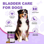 Dog UTI Treatment, 200 Soft Chews Cranberry Supplement for Dogs with D-Mannose Support Normal Urinary Tract Bladder Health & Kidney & Incontinence Remedy Stops UTI Treats Chicken Flavor