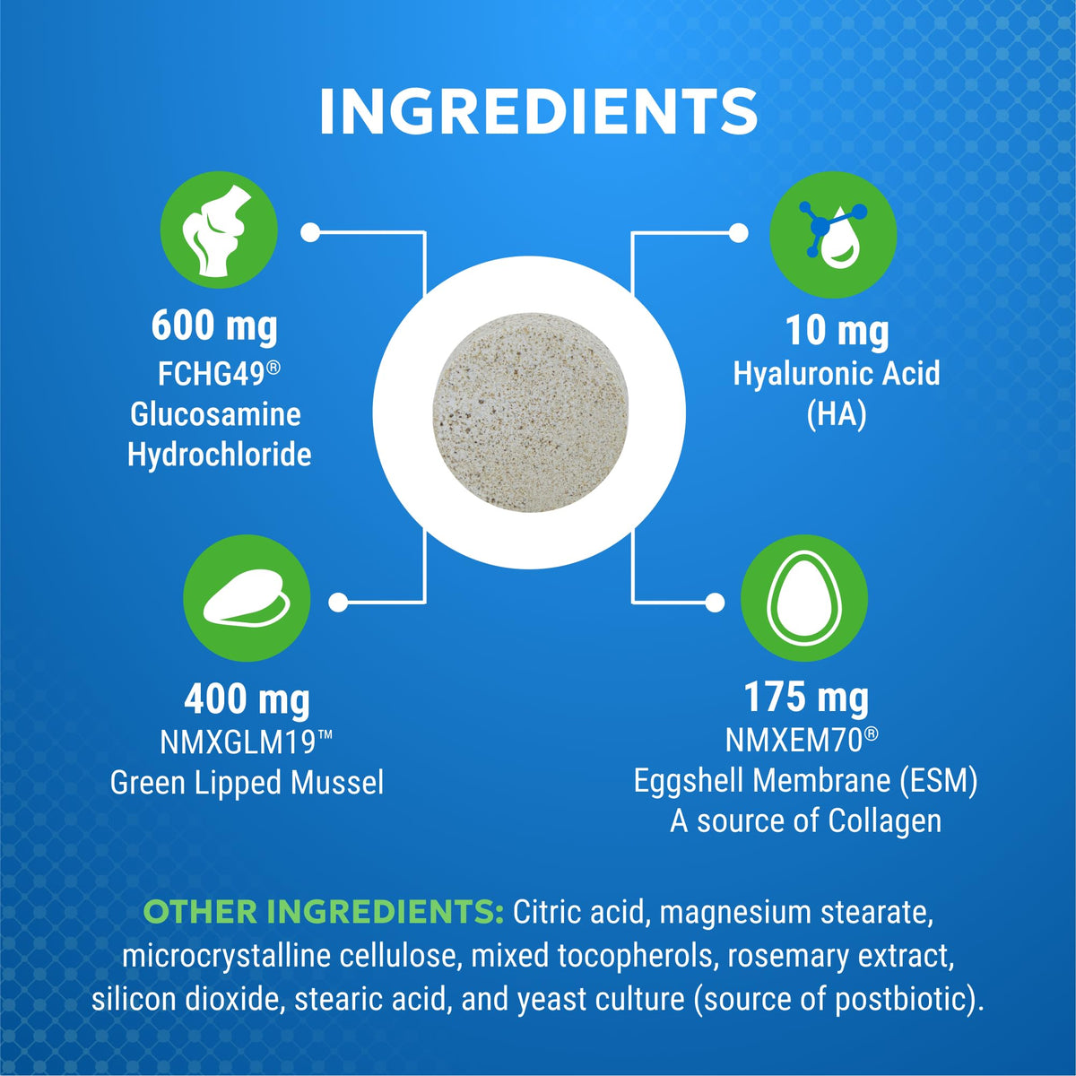 Nutramax Cosequin Elements Dog Joint Supplement, Green Lipped Mussel, 75ct