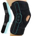 Buy now Vive Hinged Knee Brace - Relieves ACL, MCL, Meniscus Tear - Lightweight, Comfortable, Breathable Open Patella Wrap with Side Stabilizers - for Women & Men - Adjustable Strap for Tendonitis Small Black at indiglob india