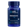Life Extension Melatonin, 1 mg, 60 Capsules | For Restful Sleep, Hormone Balance & Immune Health, Immediate Release, Gluten-Free & Non-GMO