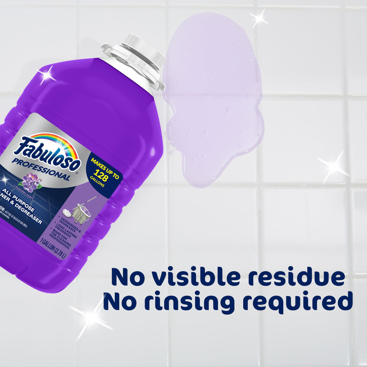 Fabuloso Professional All-Purpose Cleaner, Lavender Scent, 1 Gallon