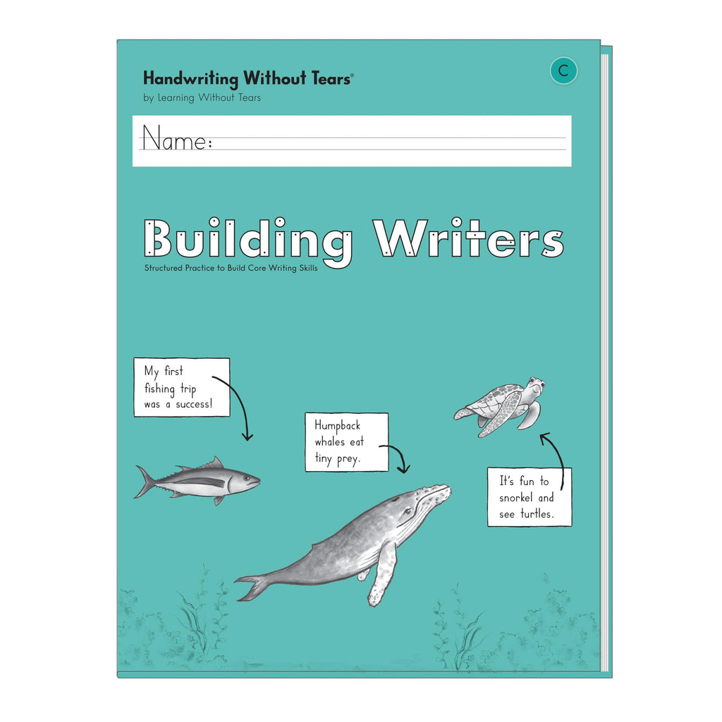 Learning Without Tears Building Writers C Workbook, Writing, 2nd Grade+