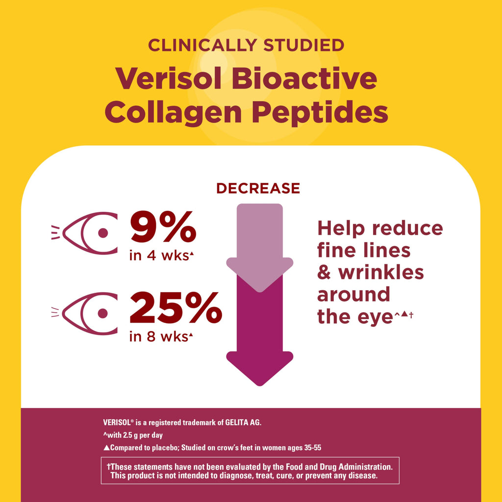 Nature Made Collagen Peptides + Vitamin C Gummies, 60 Gummies