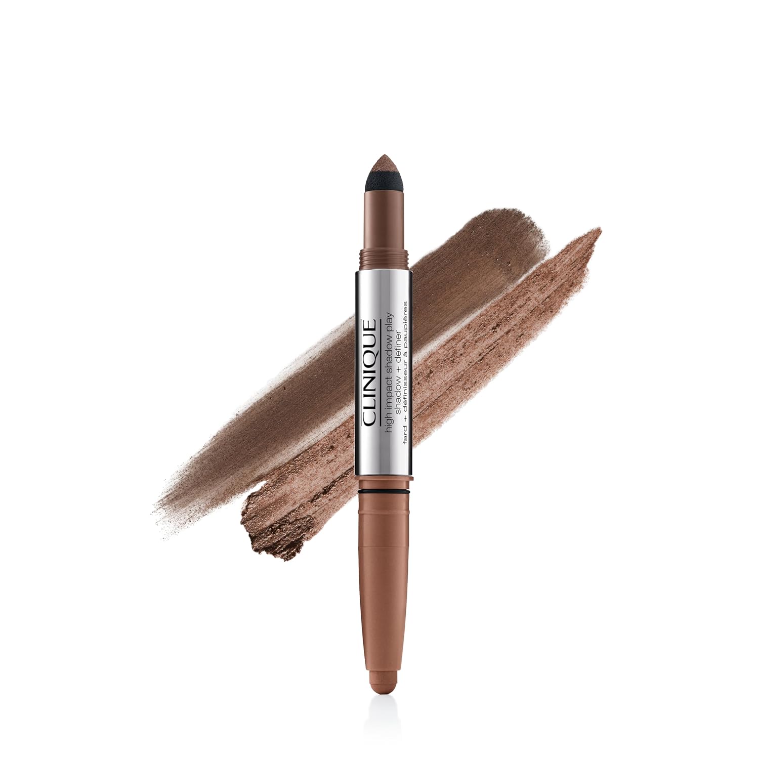 Buy now Clinique High Impact Shadow Play Shadow + Definer | Eyeliner + Eyeshadow | Crease Proof, Water Resistant + Safe For Sensitive Eyes 04 Double Latte at indiglob india