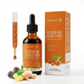 Turmeric Curcumin & Milk Thistle Drops, Liver Health & Joint Support, 2 oz