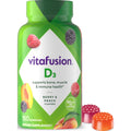 Vitafusion Vitamin D3 Gummies | 50 mcg | 150 Gummy Vitamins | for Adult Women and Men | Berry & Peach Flavor | Gluten-Free Bone and Immune Supplement