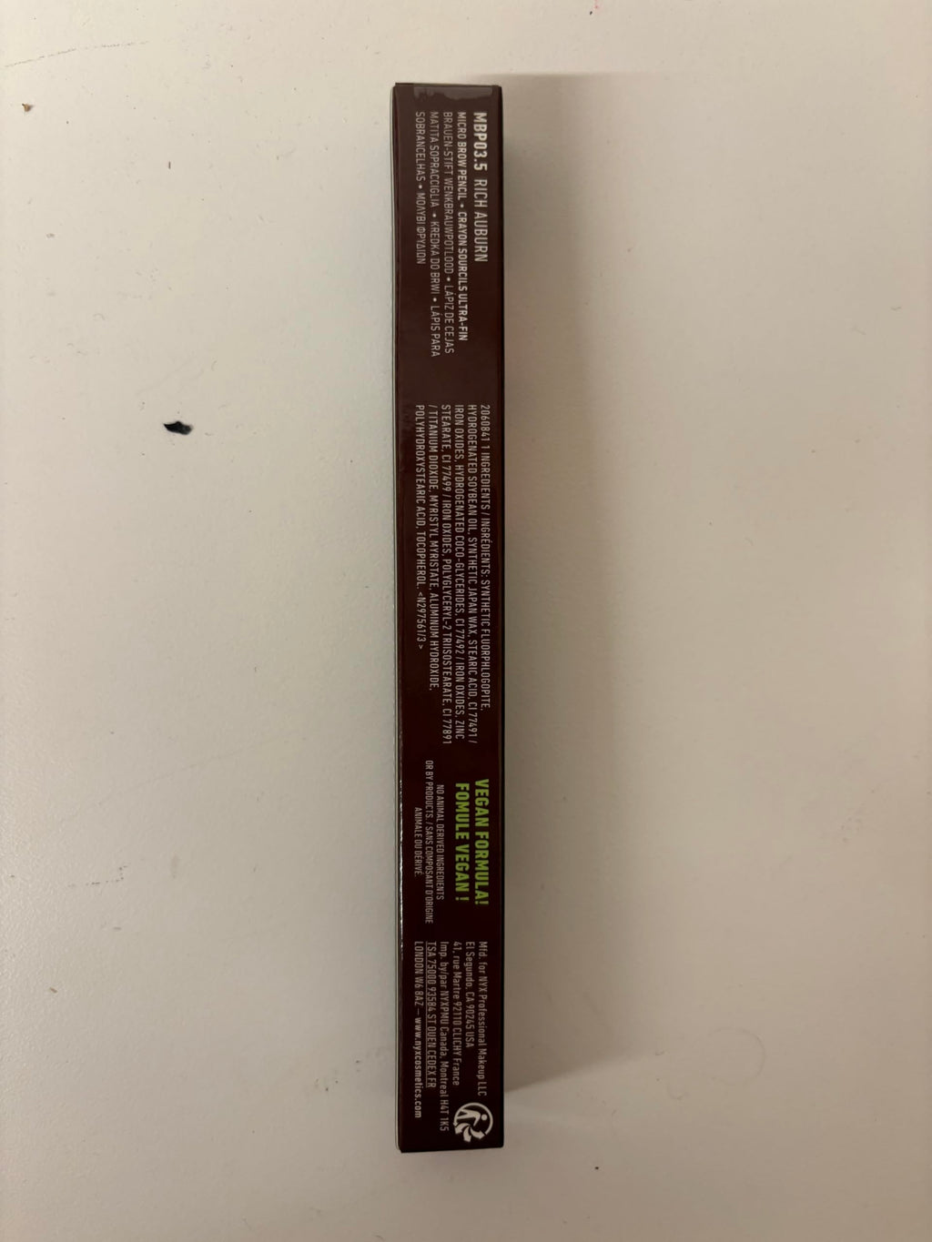 Buy now NYX PROFESSIONAL MAKEUP Micro Brow Pencil, Precise Eyebrow Pencil - Ash Blonde at indiglob india