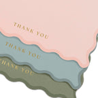 ZICOTO Beautiful Thank You Cards Set of 30 With Envelopes and Stickers