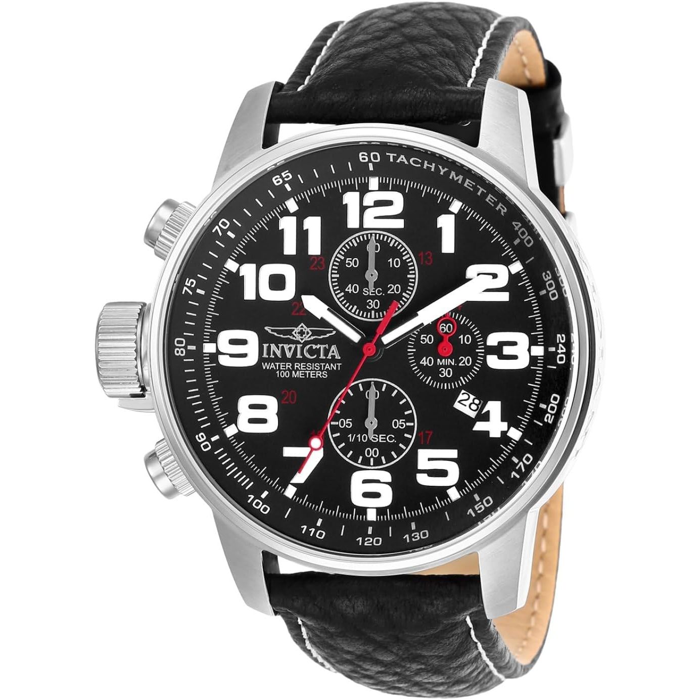 Buy now Invicta Men's I-Force Left Handed Quartz Watch with Leather Strap 2770 at indiglob india