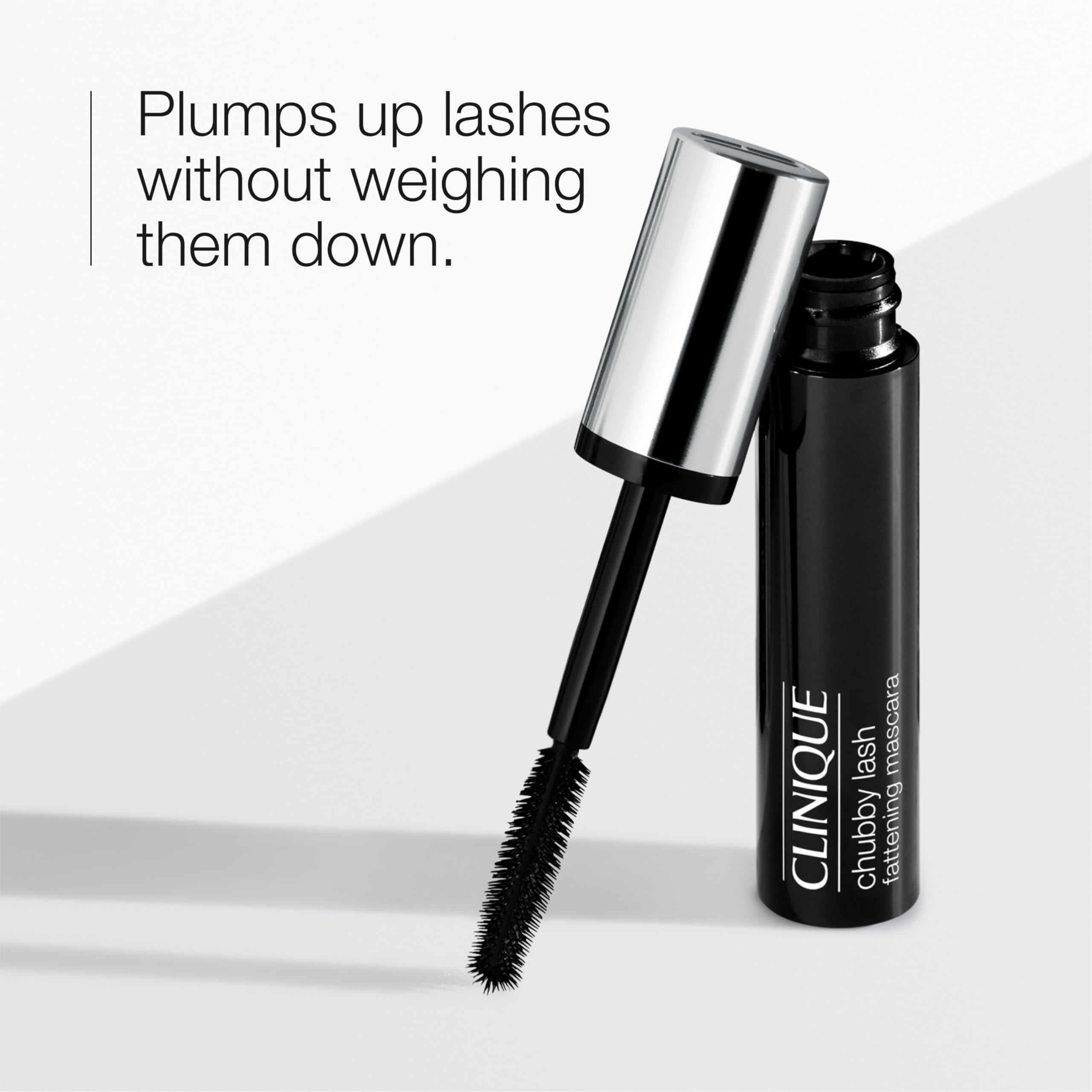 Buy now Clinique Chubby Lash Fattening Mascara | Volume, Length + Safe For Sensitive Eyes, Jumbo Jet, 0.3 Fl Oz at indiglob india