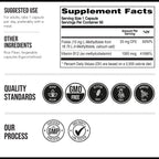 L Methyl Folate 15mg Plus Methyl B12 Cofactor – High Potency, Active 5-MTHF Form - Supports Mood, Methylation, Cognition – Bioactive Forms of Vitamin B9 & B12 (60 Capsules – 60 Servings)