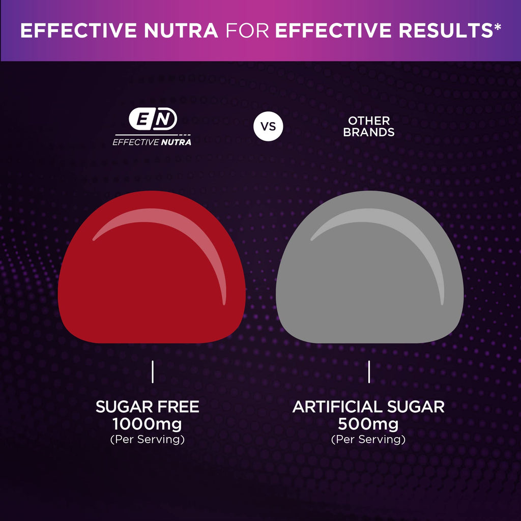 Effective Nutra Milk Thistle Gummies 1000 mg, Sugar-Free, 90 Count