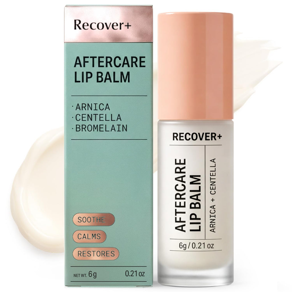 Arnica Lip Balm for Lip Filler Aftercare, Botanical Post-Injection Care